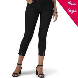 Lee | Seam Front Capri Jeans, Black